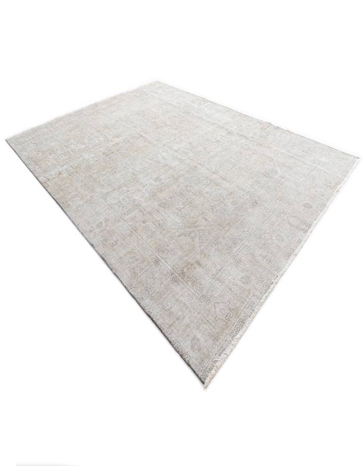 Detail image of 9' 4 x 12' 4  Hand Knotted Ultra Vintage Persian Wool Rug