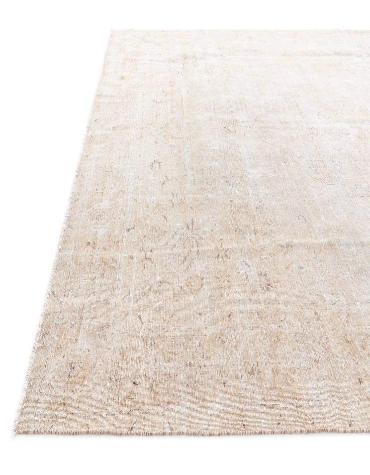 Detail image of 9' 7 x 12' 4  Hand Knotted Ultra Vintage Persian Wool Rug