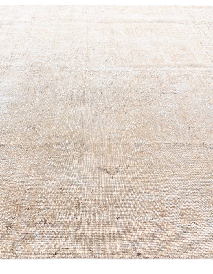 Detail image of 9' 7 x 12' 4  Hand Knotted Ultra Vintage Persian Wool Rug