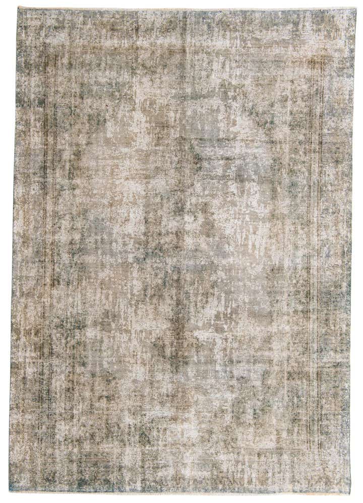 8' 6 x 12' 6 Hand Knotted Ultra Vintage Persian Wool Rug