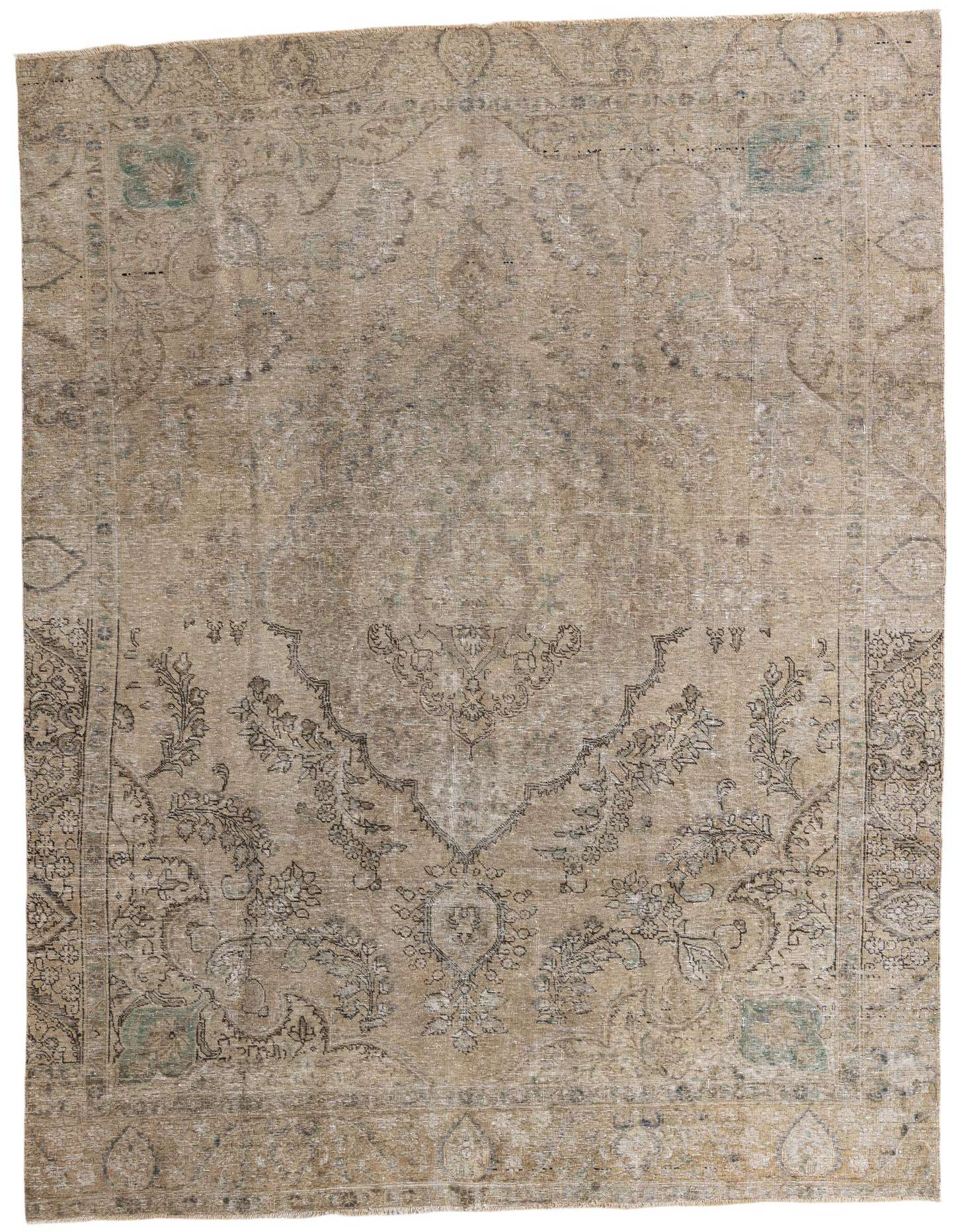 Primary image 9' x 12' 2  Hand Knotted Ultra Vintage Persian Wool Rug