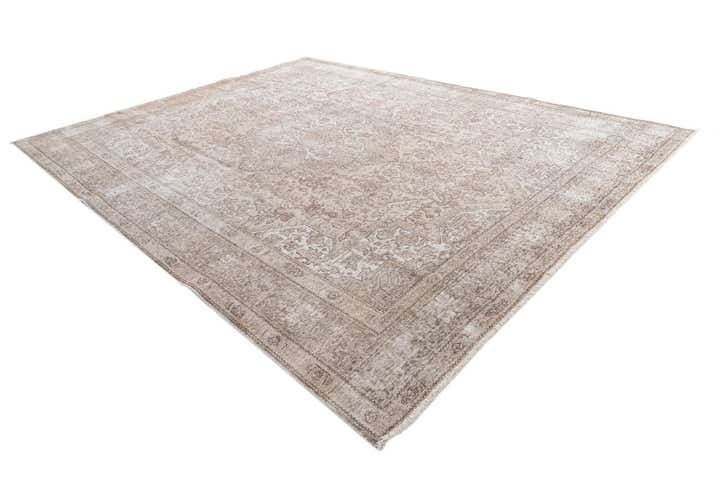 9' 9 x 12' 5 Hand Knotted Ultra Vintage Persian Wool Rug