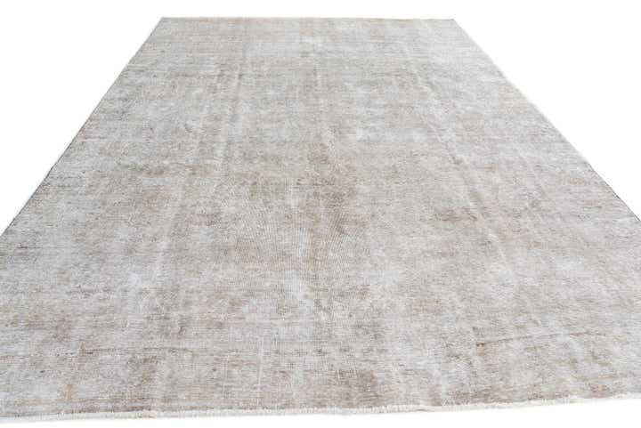 8' 7 x 12' Hand Knotted Ultra Vintage Persian Wool Rug