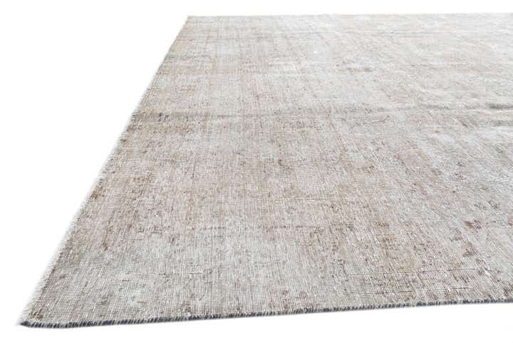 8' 7 x 12' Hand Knotted Ultra Vintage Persian Wool Rug