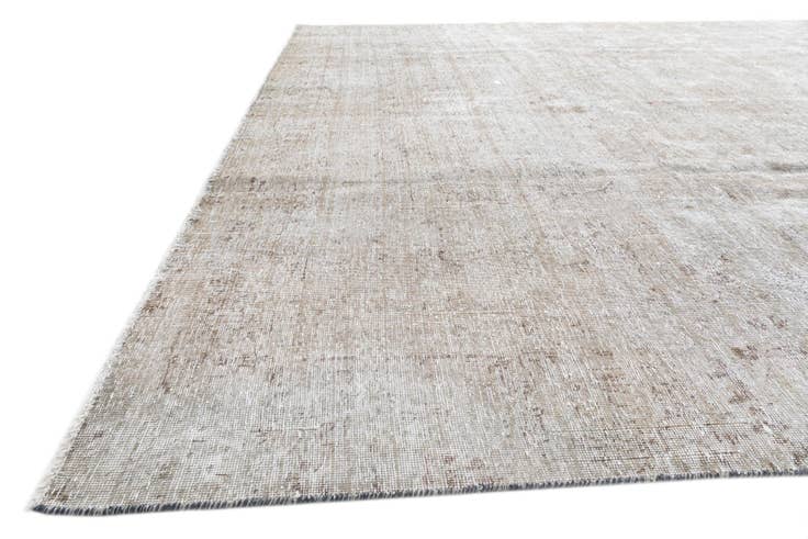 Detail image of 8' 7 x 12' Hand Knotted Ultra Vintage Persian Wool Rug