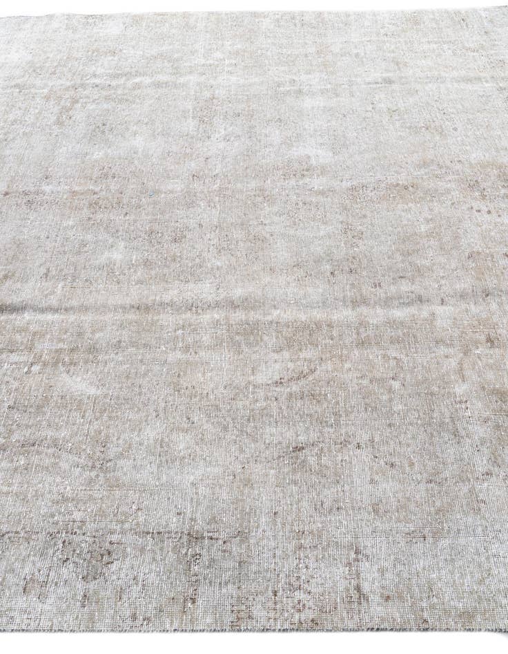 Detail image of 8' 7 x 12'  Hand Knotted Ultra Vintage Persian Wool Rug