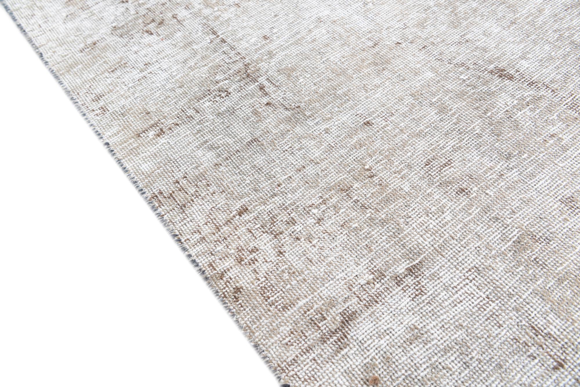 8' 7 x 12' Hand Knotted Ultra Vintage Persian Wool Rug
