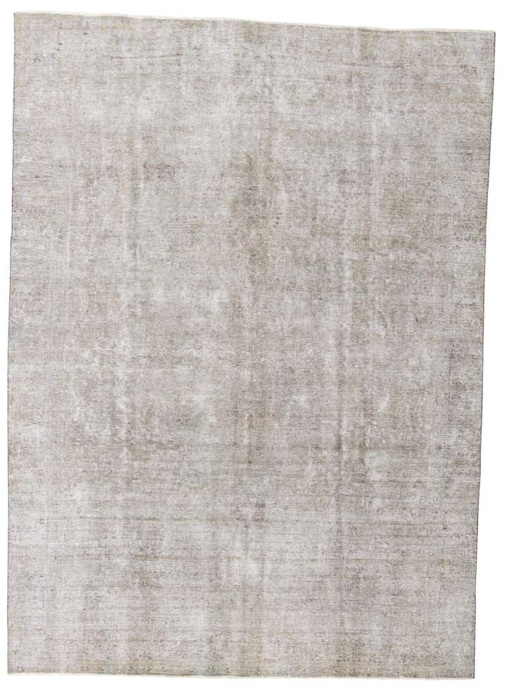 8' 7 x 12' Hand Knotted Ultra Vintage Persian Wool Rug