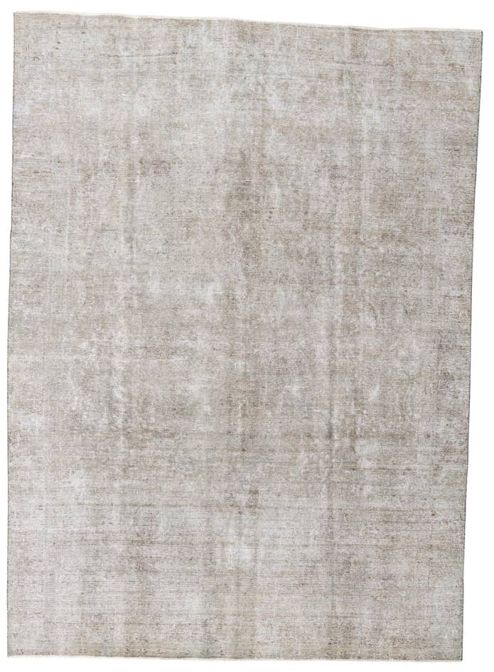 Detail image of 8' 7 x 12' Hand Knotted Ultra Vintage Persian Wool Rug