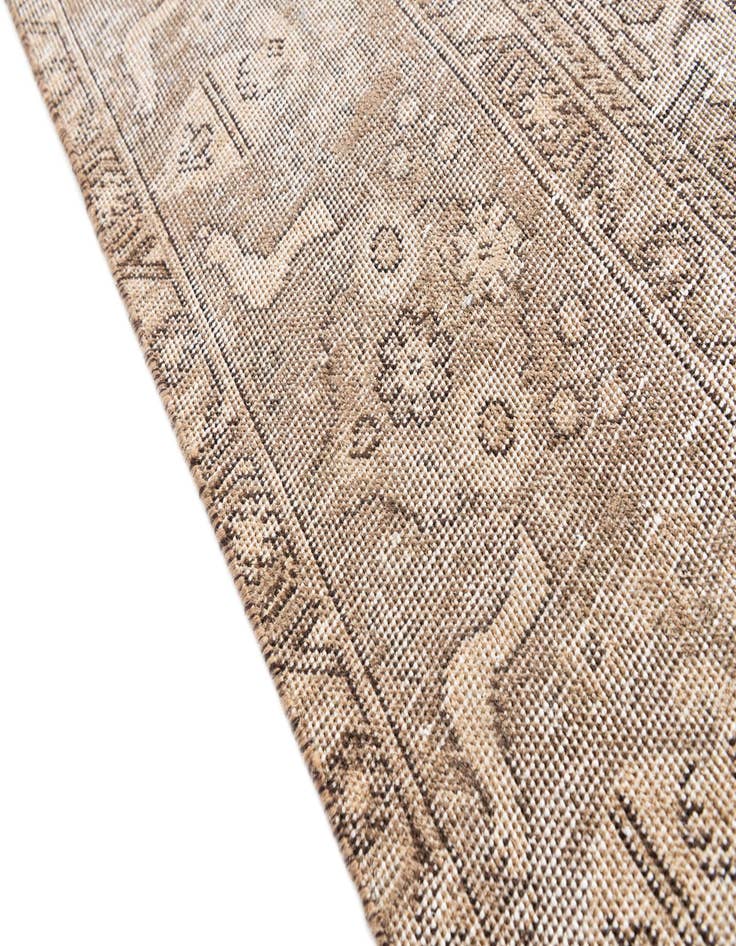 Detail image of 9' 4 x 12'  Hand Knotted Ultra Vintage Persian Wool Rug