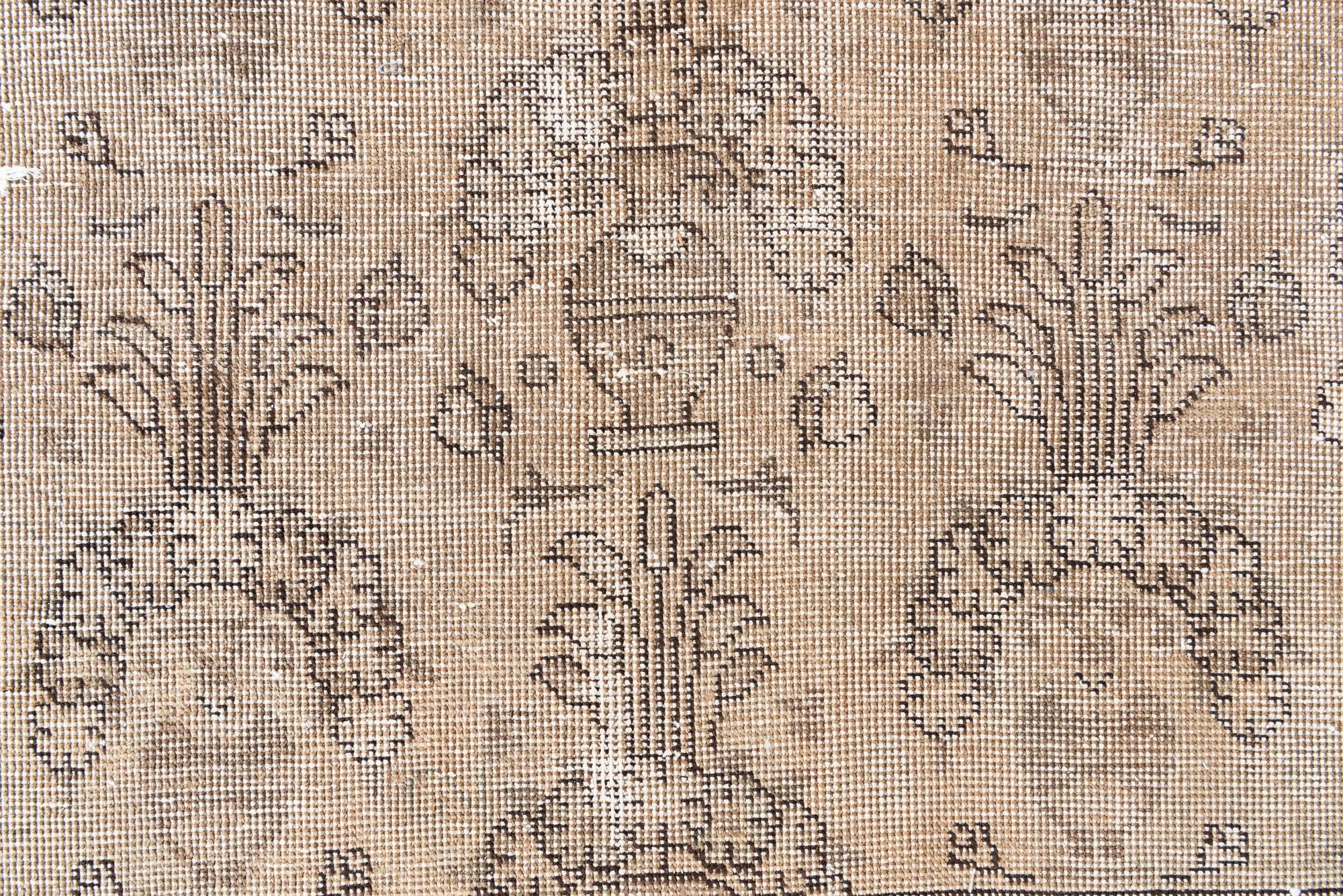 9' 4 x 12' Hand Knotted Ultra Vintage Persian Wool Rug