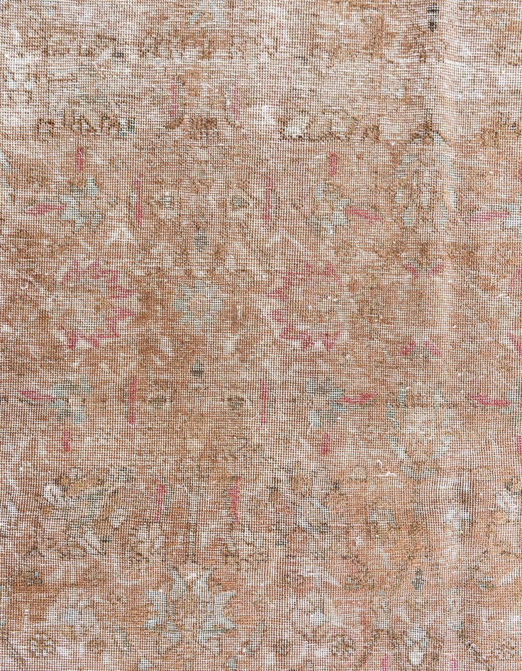 Detail image of 9' 5 x 12' 1  Hand Knotted Ultra Vintage Persian Wool Rug