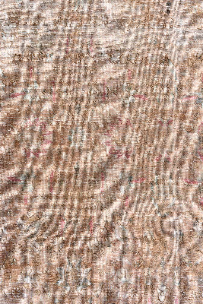 9' 5 x 12' 1 Hand Knotted Ultra Vintage Persian Wool Rug