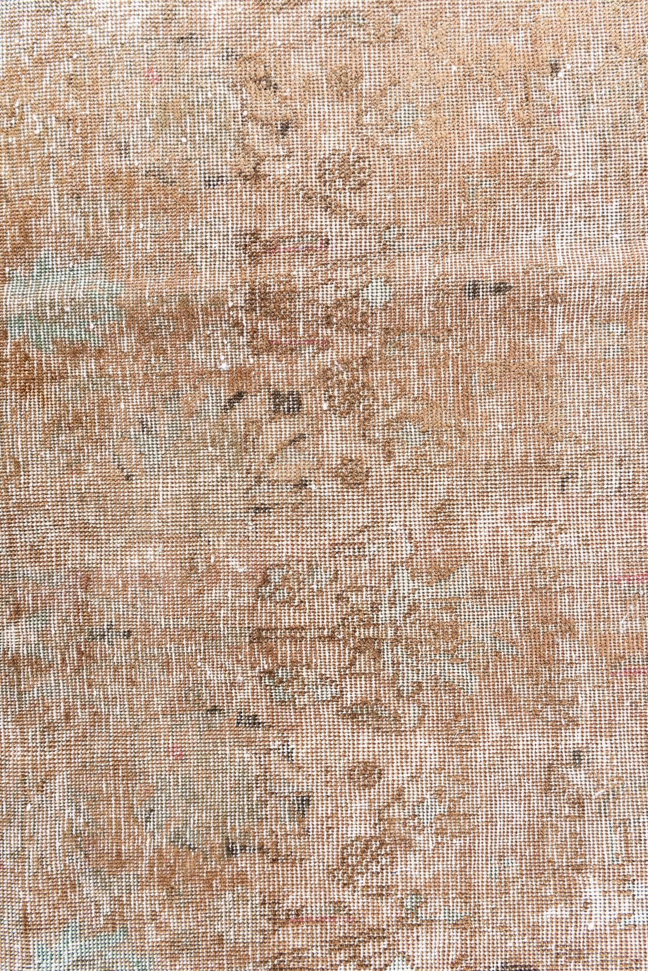 9' 5 x 12' 1 Hand Knotted Ultra Vintage Persian Wool Rug