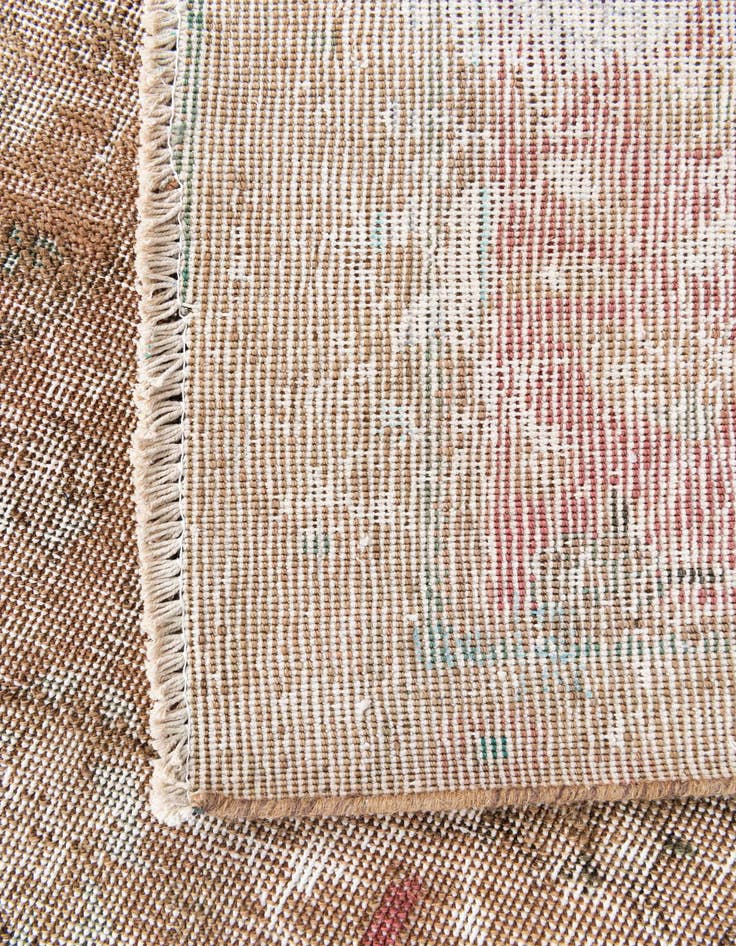 Detail image of 9' 5 x 12' 1  Hand Knotted Ultra Vintage Persian Wool Rug
