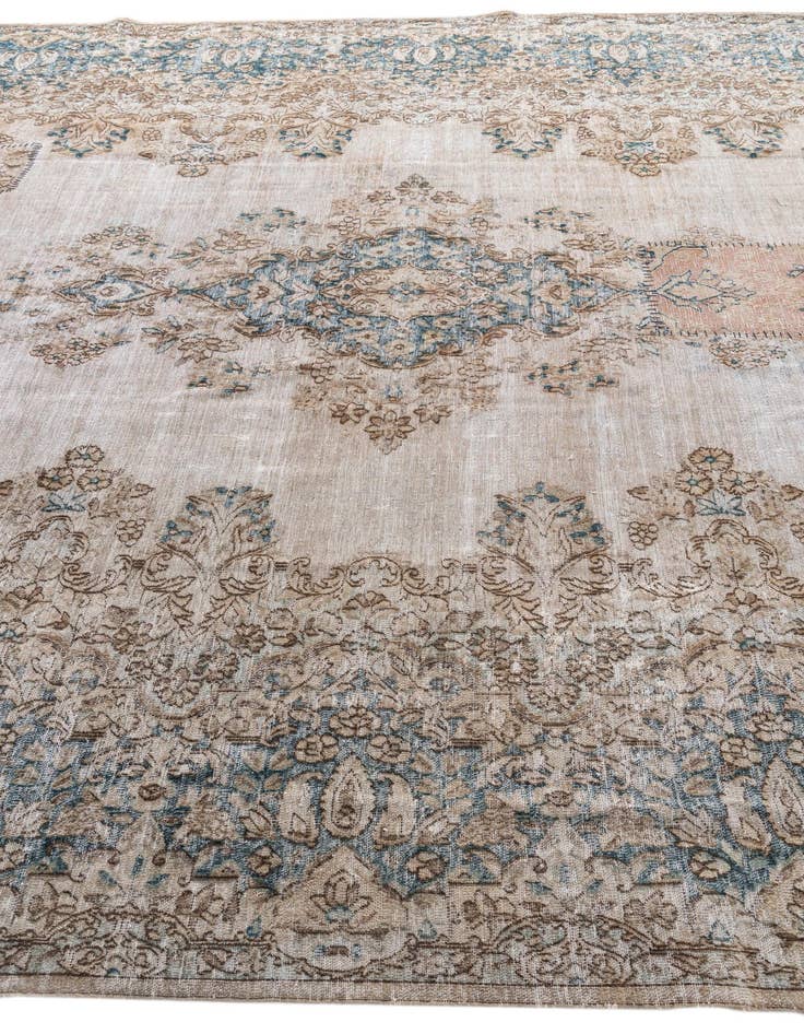 Detail image of 9' x 12' 1 Hand Knotted Ultra Vintage Persian Wool Rug