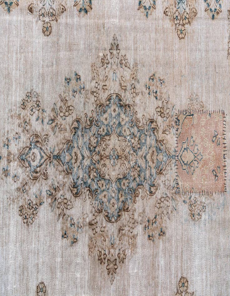 Detail image of 9' x 12' 1 Hand Knotted Ultra Vintage Persian Wool Rug