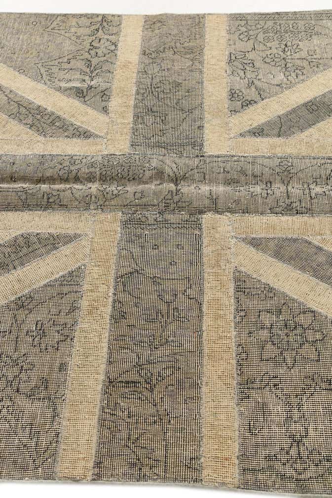 5' x 6' 6 Hand Knotted Ultra Vintage Persian Wool Rug