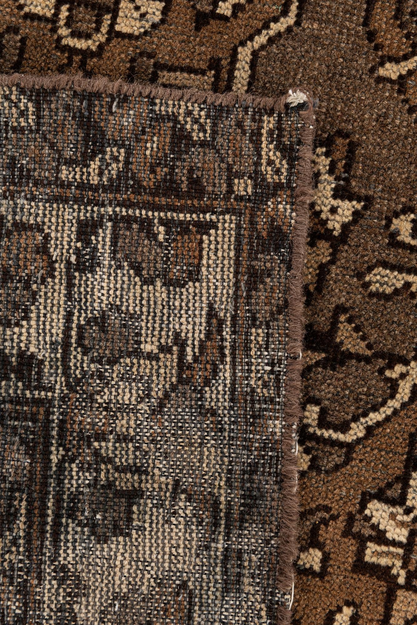 6' 6 x 9' 1 Hand Knotted Ultra Vintage Persian Wool Rug