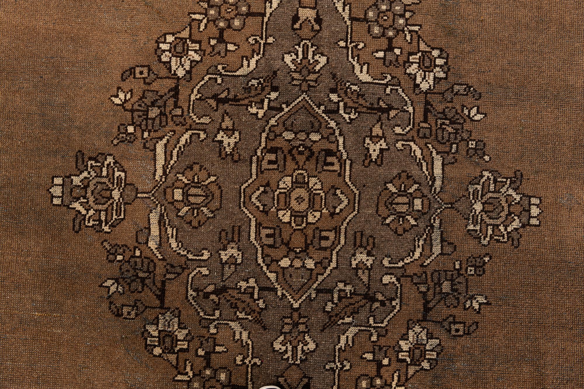 6' 6 x 9' 1 Hand Knotted Ultra Vintage Persian Wool Rug