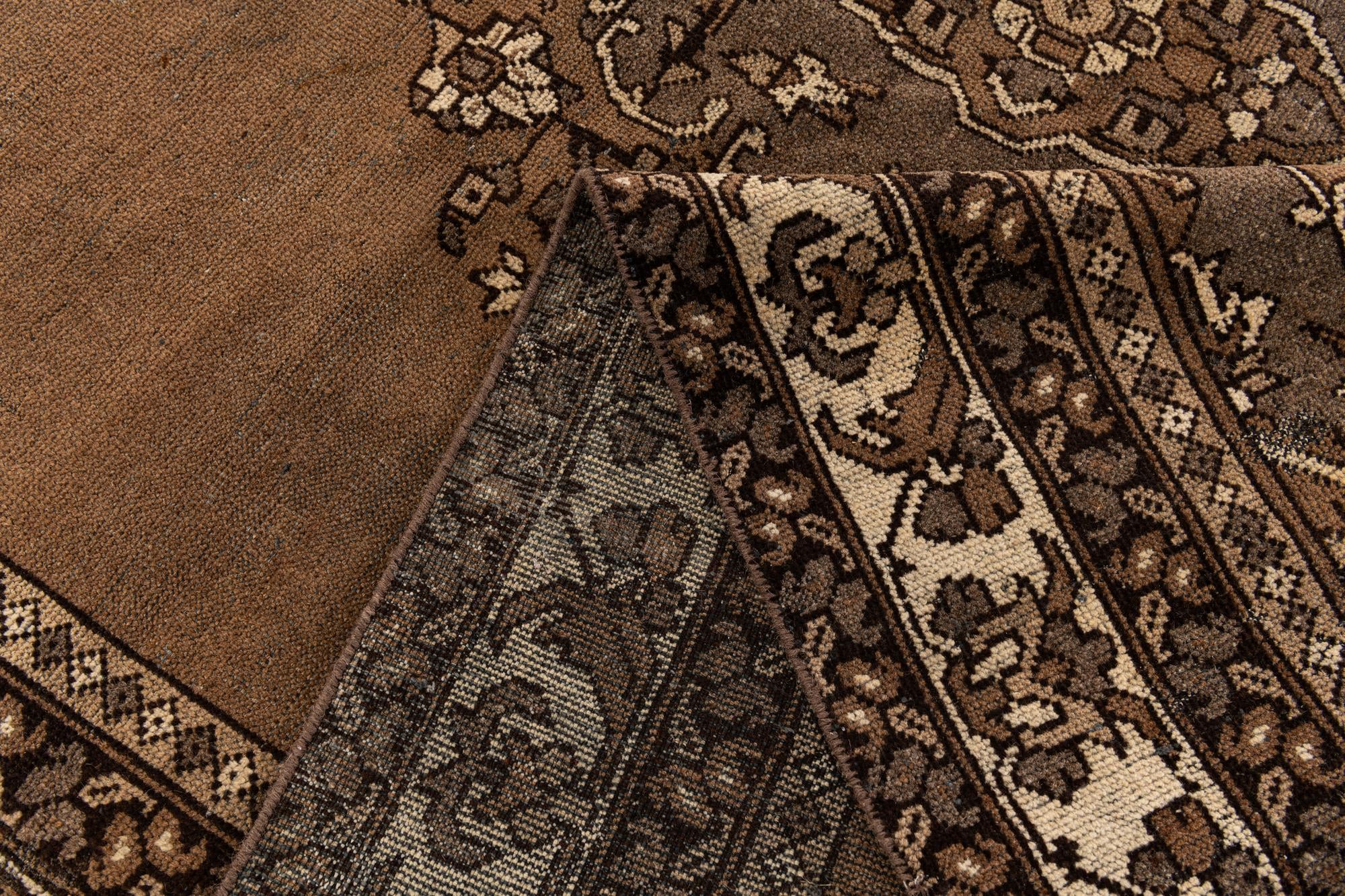 6' 6 x 9' 1 Hand Knotted Ultra Vintage Persian Wool Rug