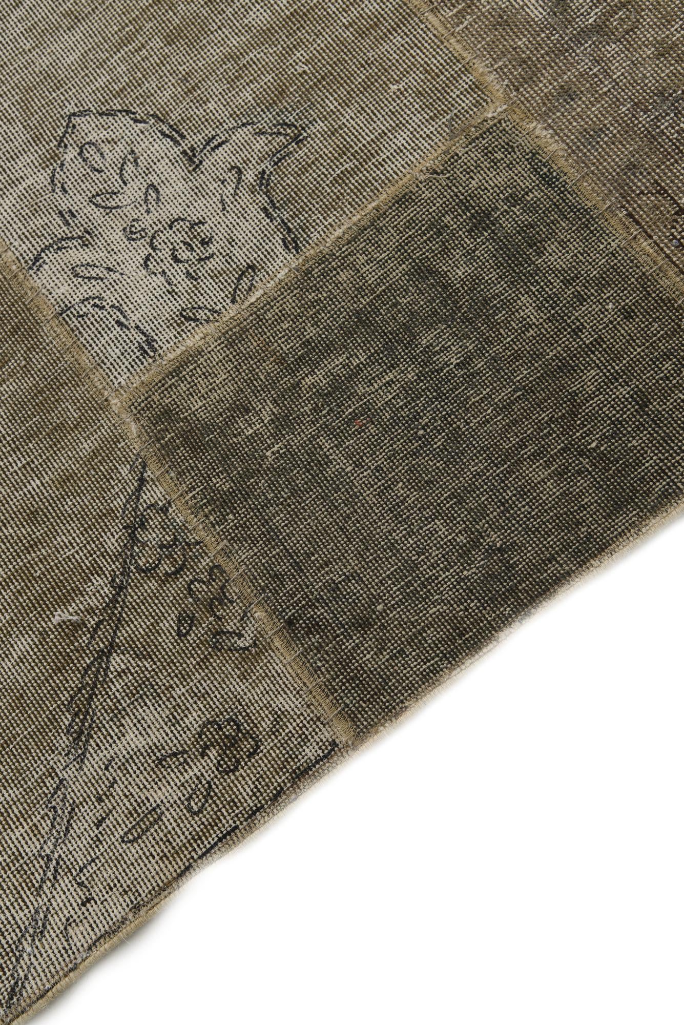 5' x 6' 5 Hand Knotted Ultra Vintage Persian Wool Rug