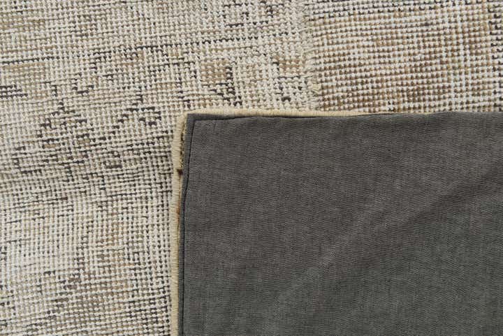 5' 8 x 8' Hand Knotted Ultra Vintage Persian Wool Rug