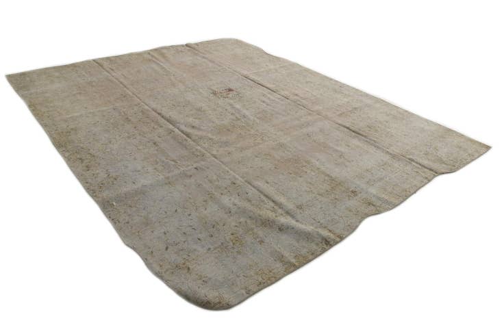 Detail image of 9' x 11' 2 Hand Knotted Ultra Vintage Persian Wool Rug