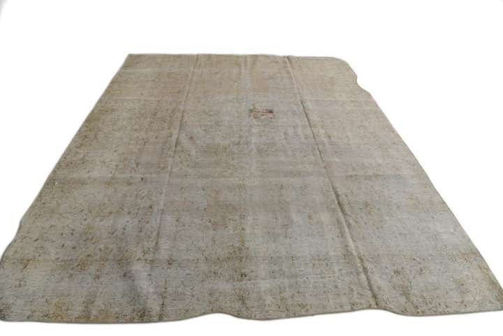 9' x 11' 2 Hand Knotted Ultra Vintage Persian Wool Rug