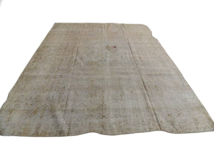 Detail image of 9' x 11' 2 Hand Knotted Ultra Vintage Persian Wool Rug