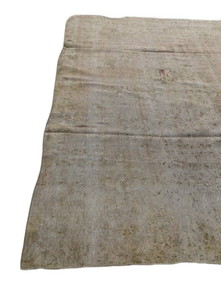 Detail image of 9' x 11' 2  Hand Knotted Ultra Vintage Persian Wool Rug