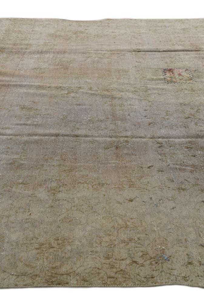 9' x 11' 2 Hand Knotted Ultra Vintage Persian Wool Rug
