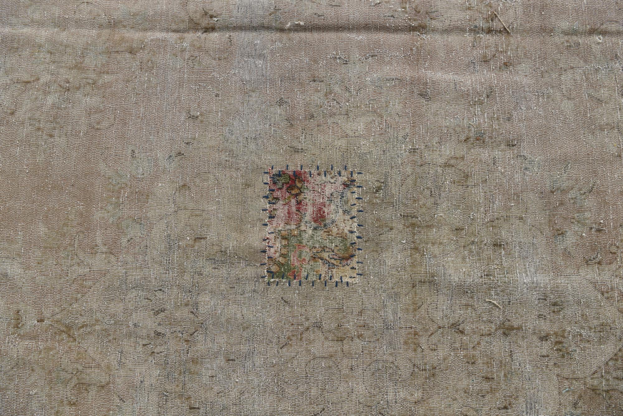 9' x 11' 2 Hand Knotted Ultra Vintage Persian Wool Rug