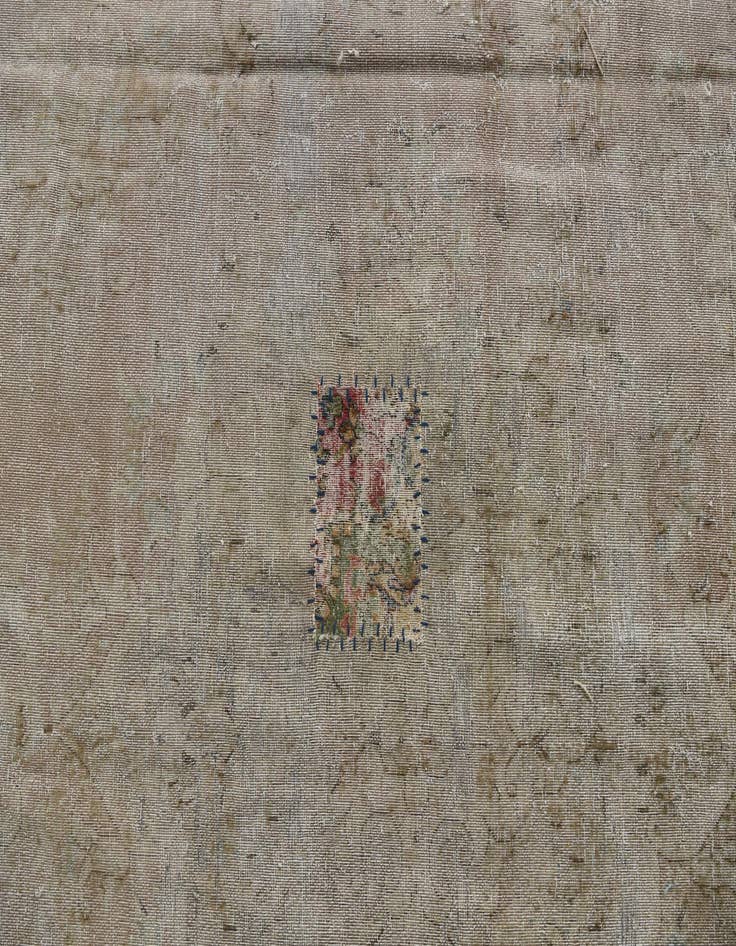 Detail image of 9' x 11' 2  Hand Knotted Ultra Vintage Persian Wool Rug