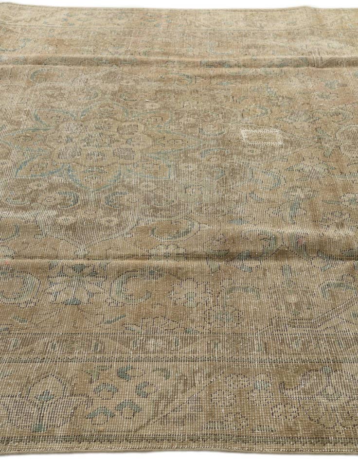 Detail image of 7' 6 x 11'  Hand Knotted Ultra Vintage Persian Wool Rug