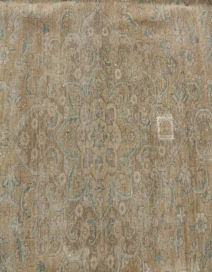 Detail image of 7' 6 x 11'  Hand Knotted Ultra Vintage Persian Wool Rug