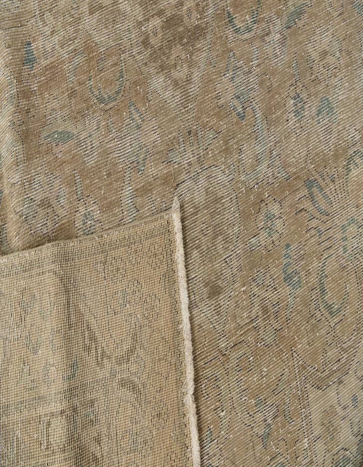 Detail image of 7' 6 x 11'  Hand Knotted Ultra Vintage Persian Wool Rug