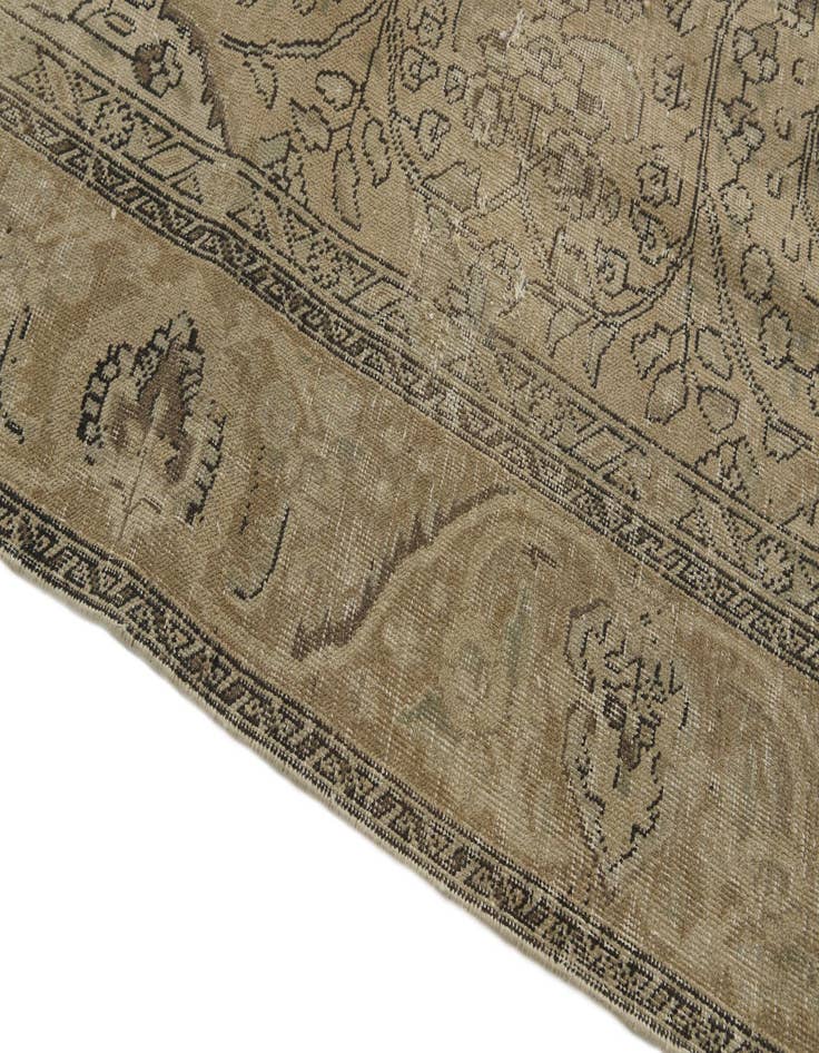 Detail image of 9' x 12' 3  Hand Knotted Ultra Vintage Persian Wool Rug