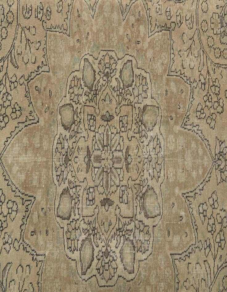 Detail image of 9' x 12' 3  Hand Knotted Ultra Vintage Persian Wool Rug