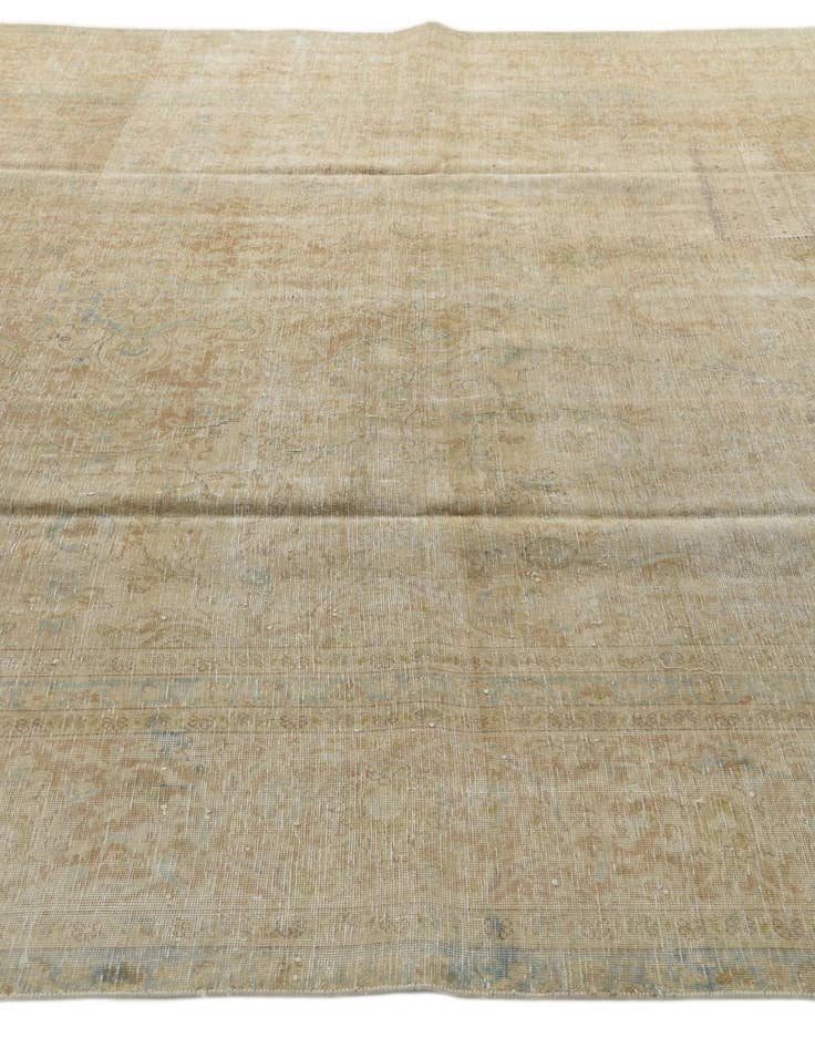 Detail image of 9' x 12' 3  Hand Knotted Ultra Vintage Persian Wool Rug