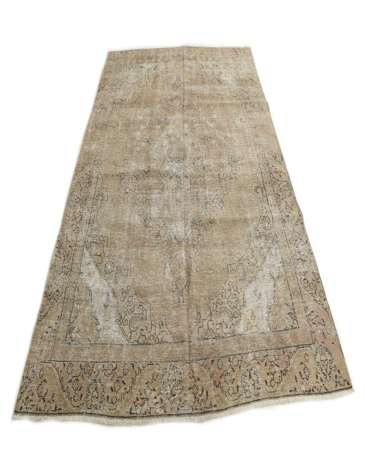 Detail image of 7' 3 x 10' 2  Hand Knotted Ultra Vintage Persian Wool Rug