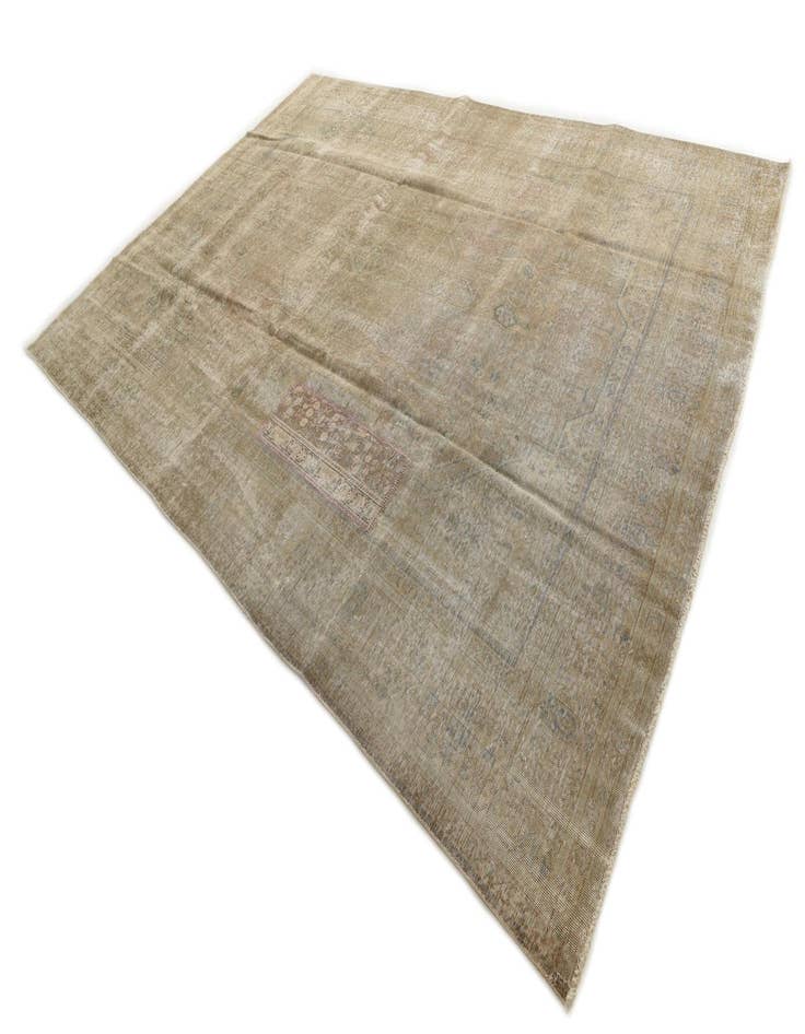 Detail image of 9' 3 x 13'  Hand Knotted Ultra Vintage Persian Wool Rug