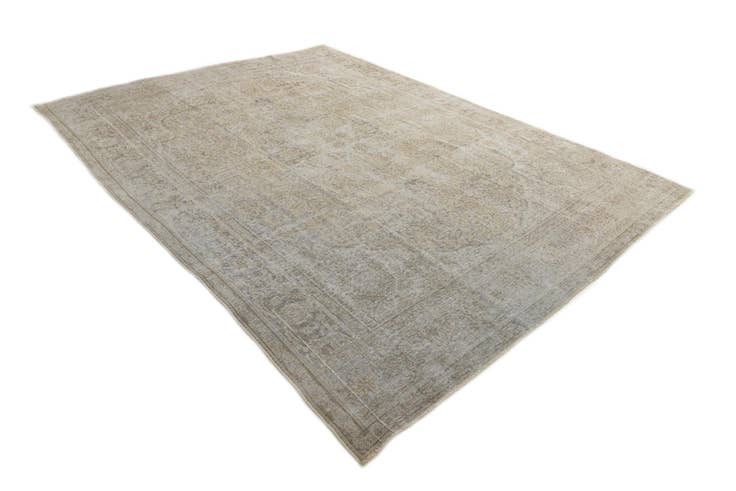 Detail image of 9' 6 x 12' 10 Hand Knotted Ultra Vintage Persian Wool Rug