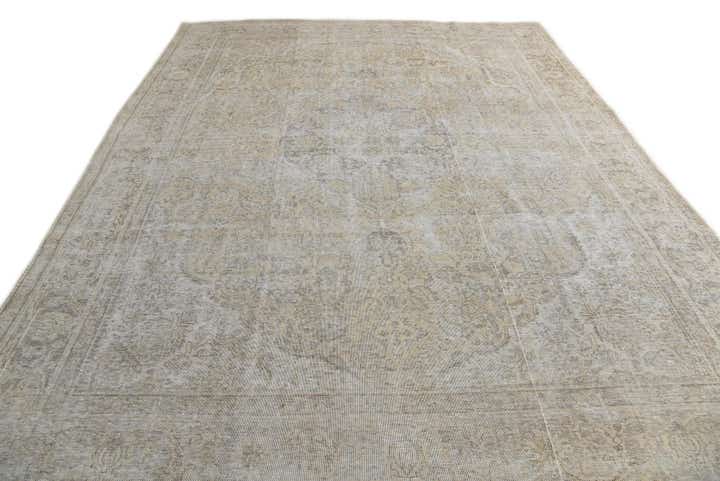 9' 6 x 12' 10 Hand Knotted Ultra Vintage Persian Wool Rug