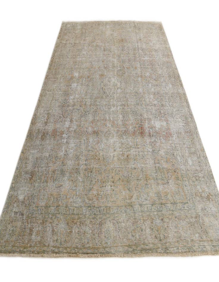 Detail image of 8' x 10' 10  Hand Knotted Ultra Vintage Persian Wool Rug