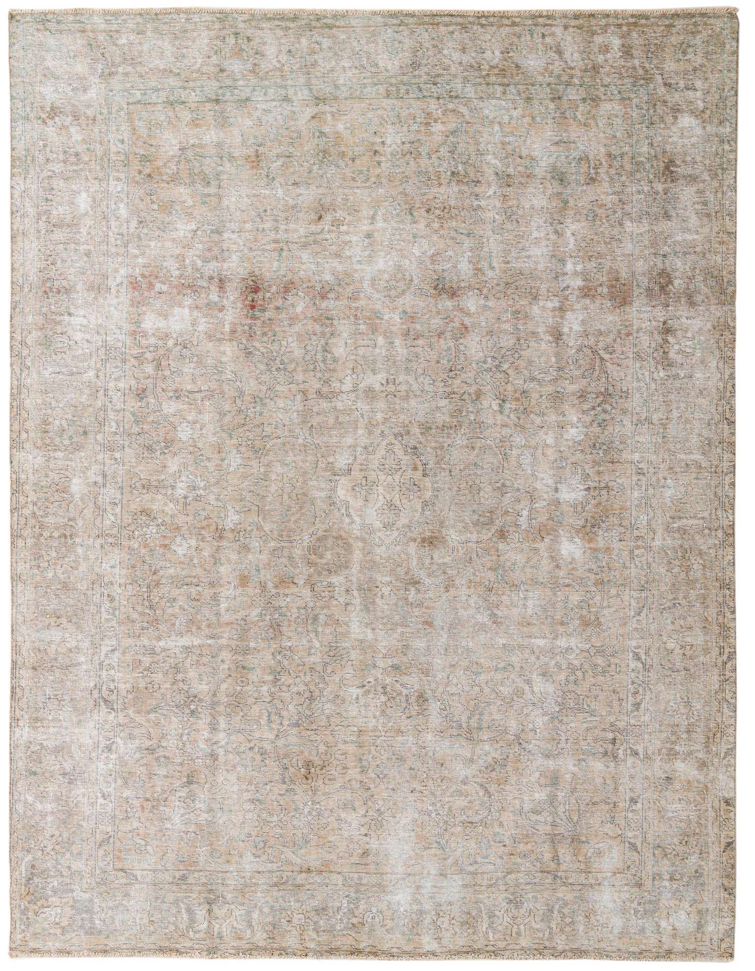 Primary image 8' x 10' 10  Hand Knotted Ultra Vintage Persian Wool Rug