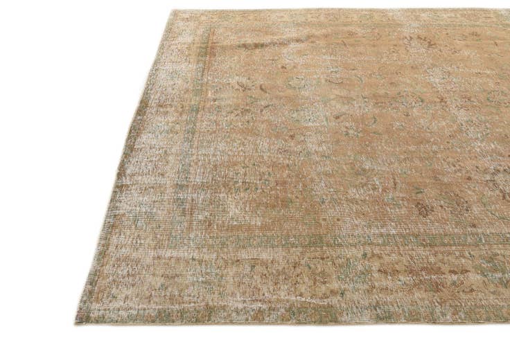 Detail image of 7' 8 x 10' 9 Hand Knotted Ultra Vintage Persian Wool Rug