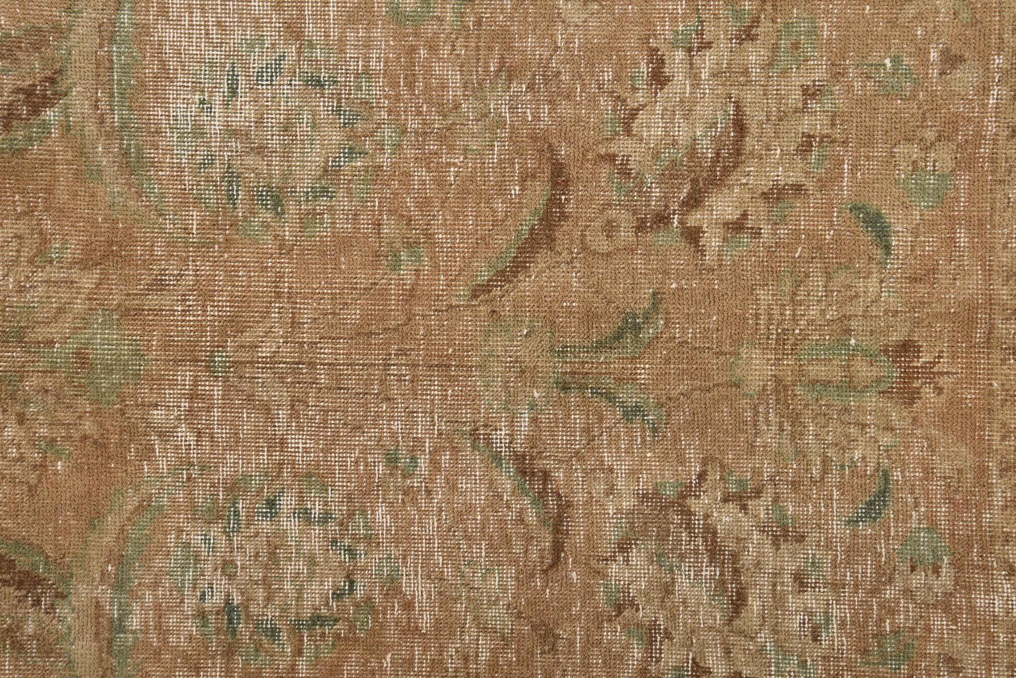 7' 8 x 10' 9 Hand Knotted Ultra Vintage Persian Wool Rug