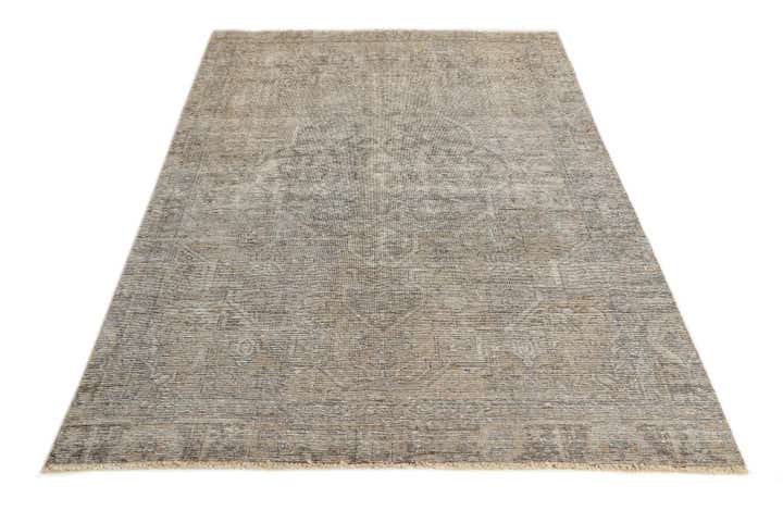 5' 5 x 8' 5 Hand Knotted Ultra Vintage Persian Wool Rug