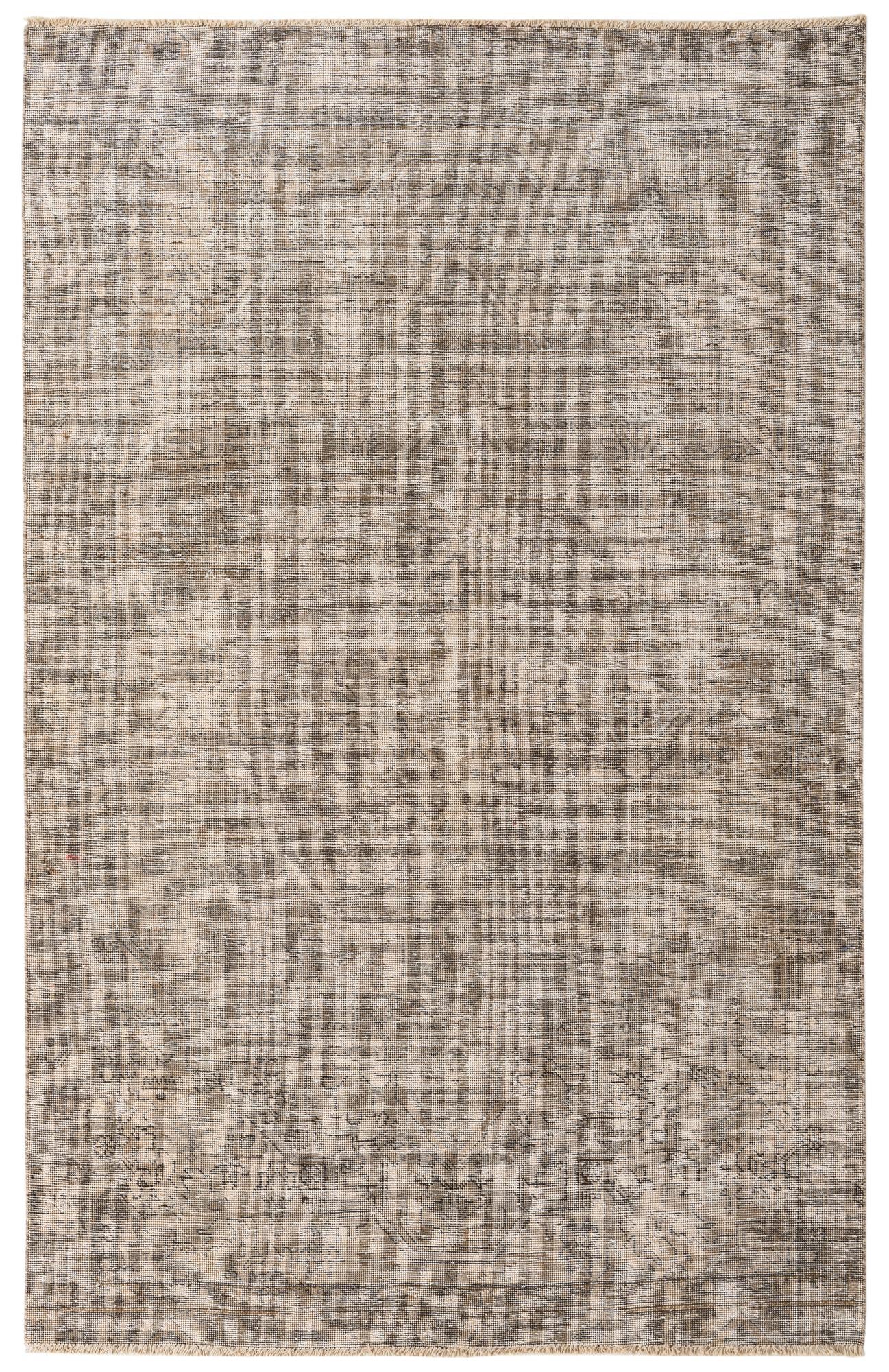 5' 5 x 8' 5 Hand Knotted Ultra Vintage Persian Wool Rug